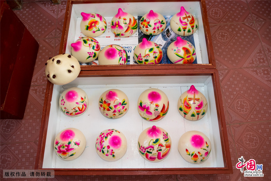 Patrimoine culturel : le pain coloré cuit à la vapeur de Wenxi Patrimoine culturel : le pain coloré cuit à la vapeur de Wenxi