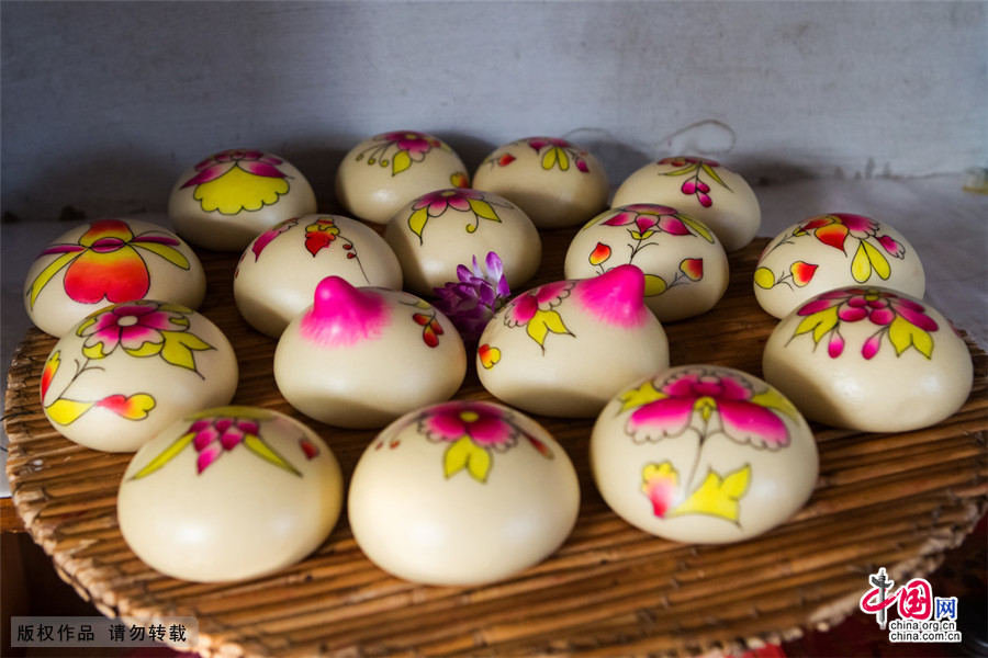 En 2008, l'art des pains colorés cuits à la vapeur de Wenxi a été inscrit sur la liste du patrimoine culturel immatériel national, avant d'être présenté à l'Exposition universelle de Shanghai en 2010.