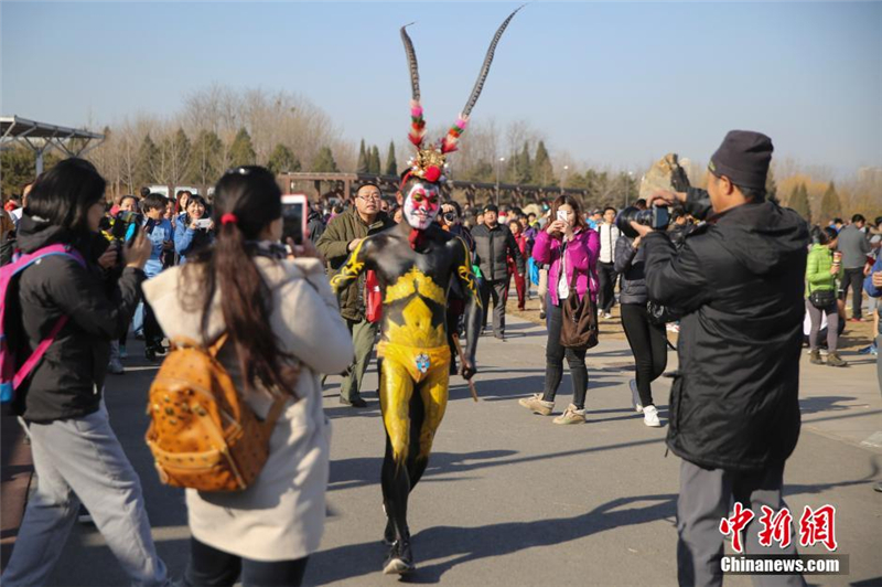 Une course en sous-vêtements très animée à Beijing