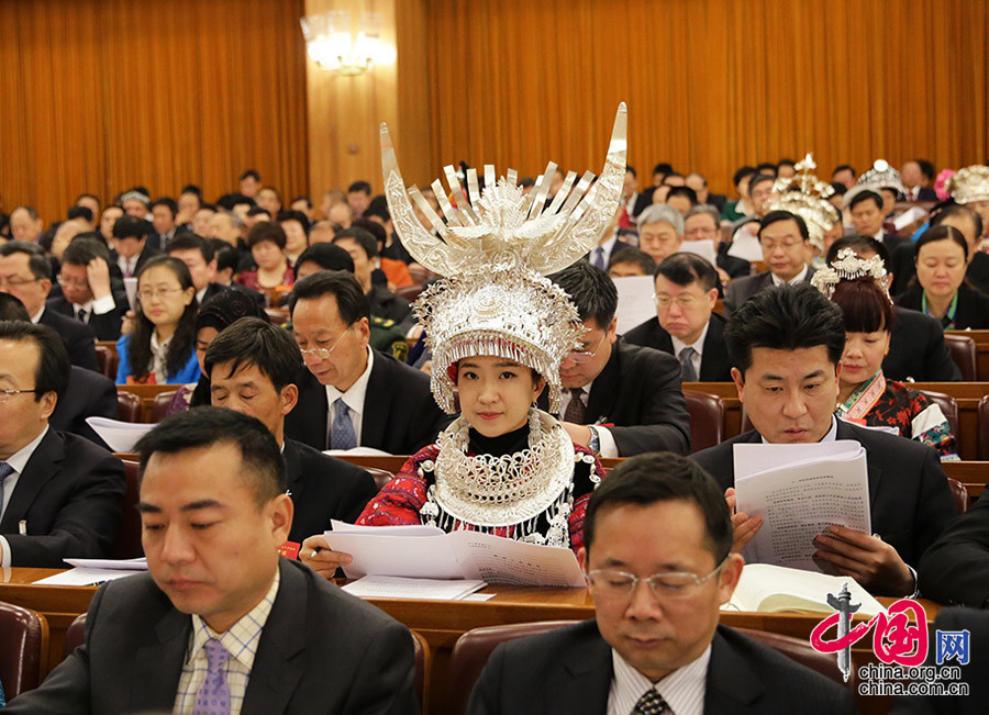 Les représentants des minorités de Chine à l'APN 2015