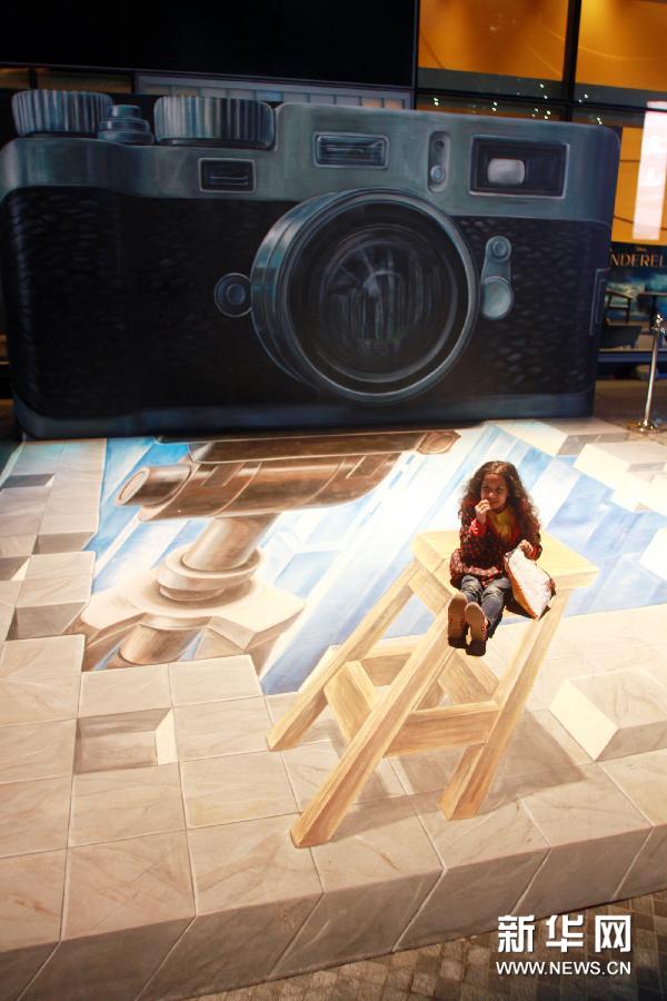 Dubaï : exposition de peintures 3D