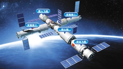 La Chine prévoit de lancer sa station spatiale en 2018