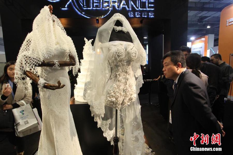 Shanghai : des robes de mariée imprimées en 3D Shanghai : des robes de mariée imprimées en 3D