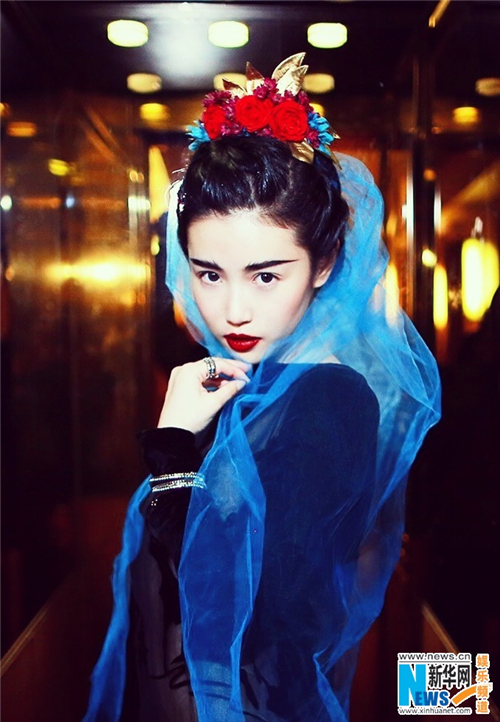 Le shooting de Zhang Xinyuan à Paris