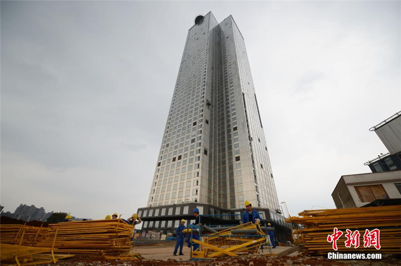 Une tour de 57 étages construite en 19 jours, le miracle chinois !