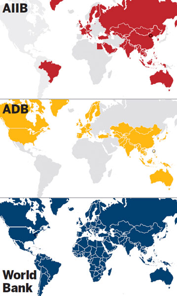 Quarante-six Pays Rejoignent L'AIIB