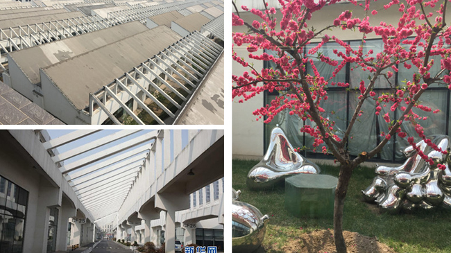 Beijing : un centre culturel aménagé dans une ancienne usine textile