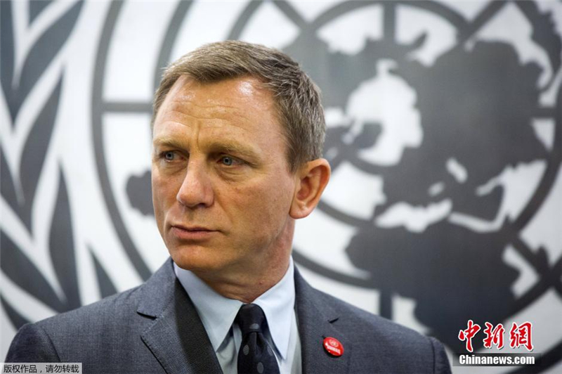 Daniel Craig, nouvel ambassadeur de l'ONU contre les mines
