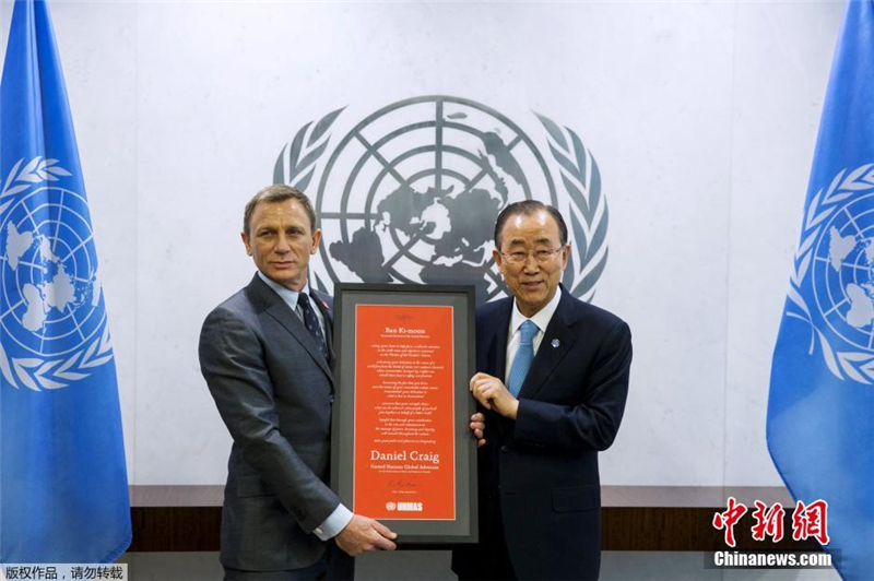 Daniel Craig, nouvel ambassadeur de l&apos;ONU contre les mines