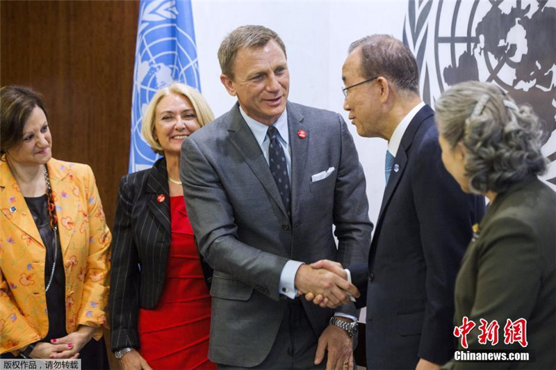 Daniel Craig, nouvel ambassadeur de l&apos;ONU contre les mines