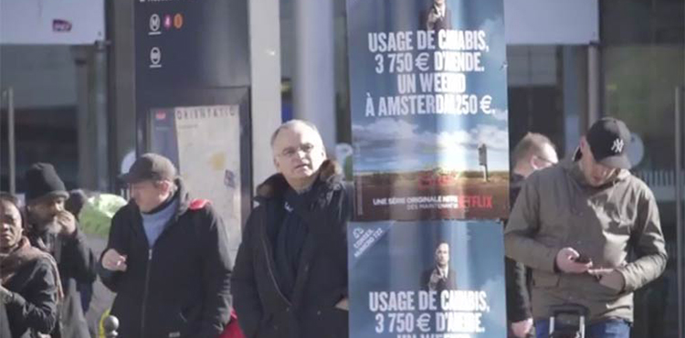 Une publicité de Netflix dans le métro de Paris suscite la controverse en Chine