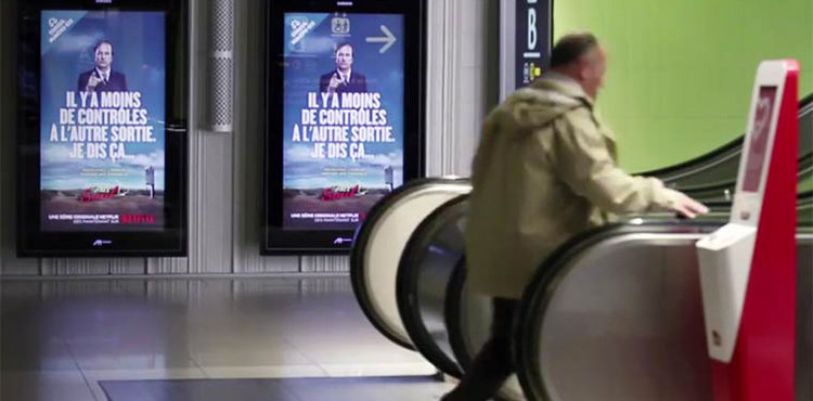 Une publicité de Netflix dans le métro de Paris suscite la controverse en Chine