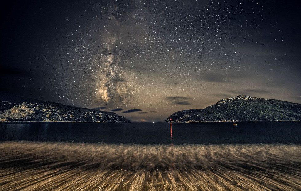 Photos : la féerie de la nuit sur le mont Athos Photos : la féerie de la nuit sur le mont Athos