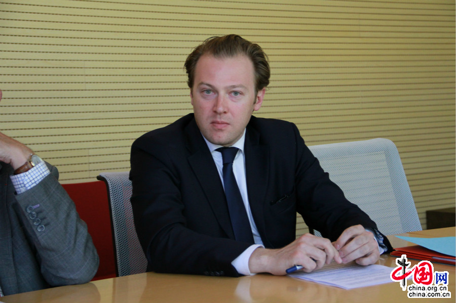 Jean-Baptiste Barbier, conseiller régional chargé de la propriété intellectuelle à l'ambassade de France en Chine