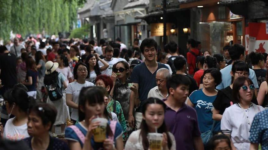 Beijing : pic de touristes à Nanluoguxiang