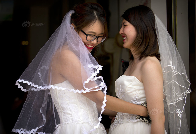 Un mariage lesbien à Beijing