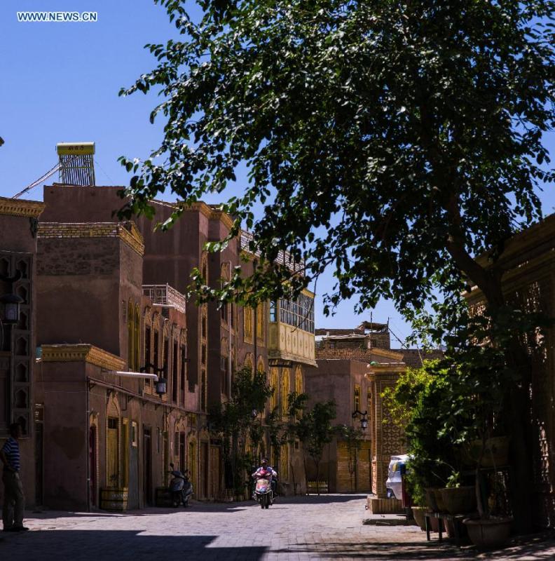 La vieille ville de Kashgar, la plus à l'ouest de toute la Chine