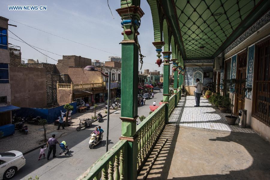 La vieille ville de Kashgar, la plus à l'ouest de toute la Chine