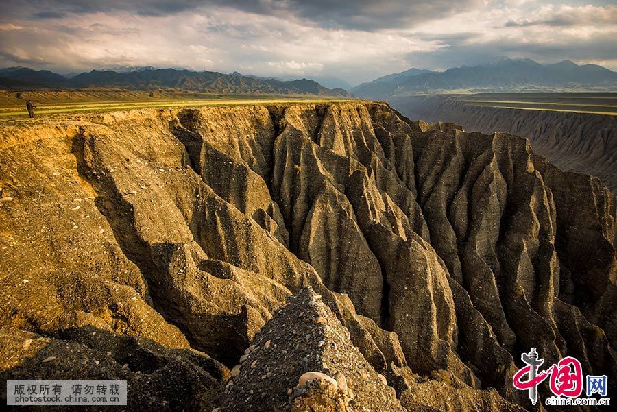 Paysage étonnant du Grand Canyon de Dushanzi