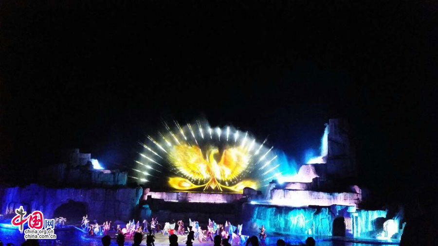 Un « théâtre aquatique » français à Wuyishan