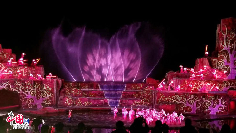 Un « théâtre aquatique » français à Wuyishan