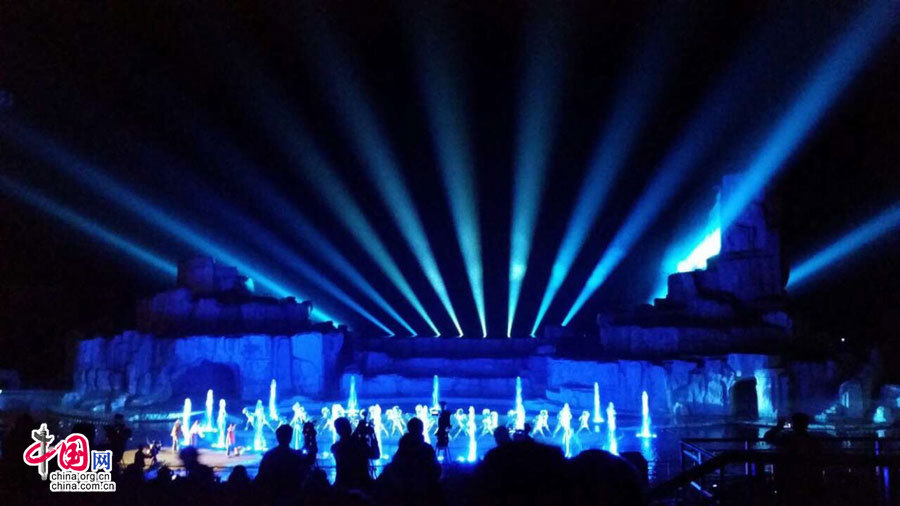 Un « théâtre aquatique » français à Wuyishan