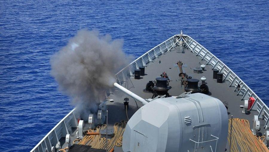 La Marine chinoise effectue un exercice de tir réel