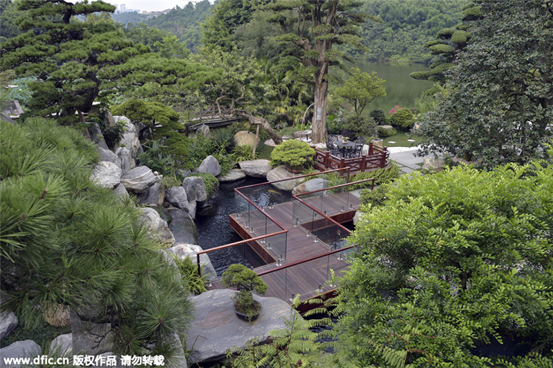 Chongqing : un jardin privé de plus de 11 millions d&apos;euros