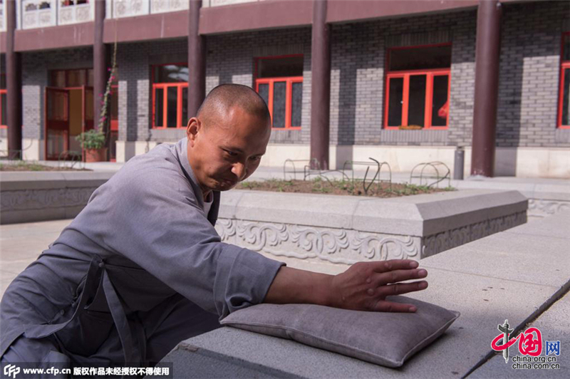 Le quotidien d&apos;un moine guerrier Shaolin à Changchun