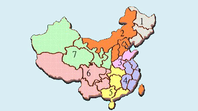 Les régions militaires de l'Armée populaire de libération