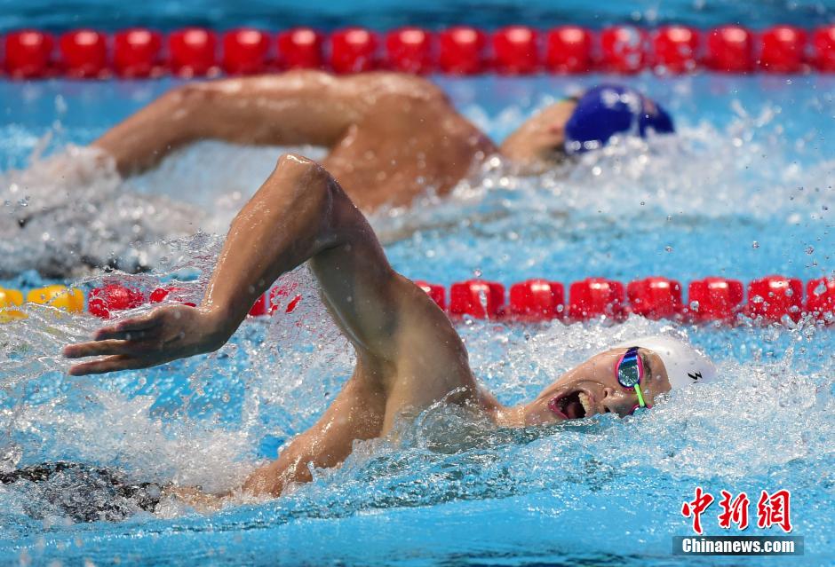Mondiaux de Natation Sun Yang remporte le 400 m nage libre