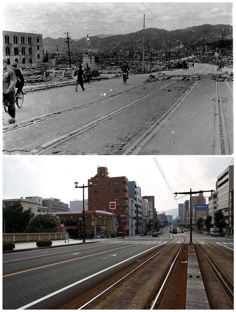 En images : Hiroshima et Nagasaki, de 1945 à aujourd&apos;hui