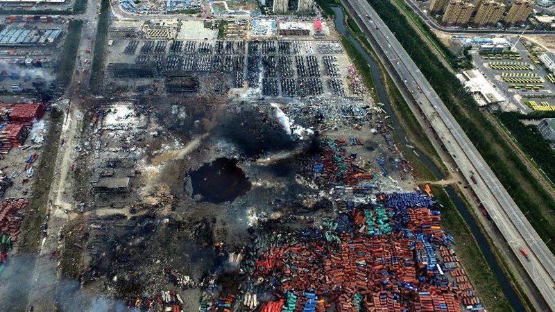 Au moins 21 pompiers ont été tués lors des explosions de Tianjin