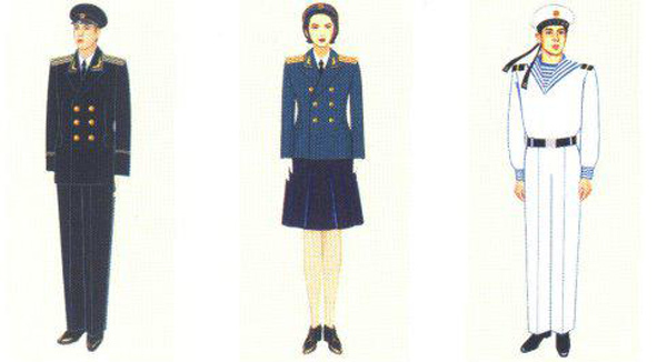Histoire des uniformes de cérémonie de la garde d'honneur de l'APL