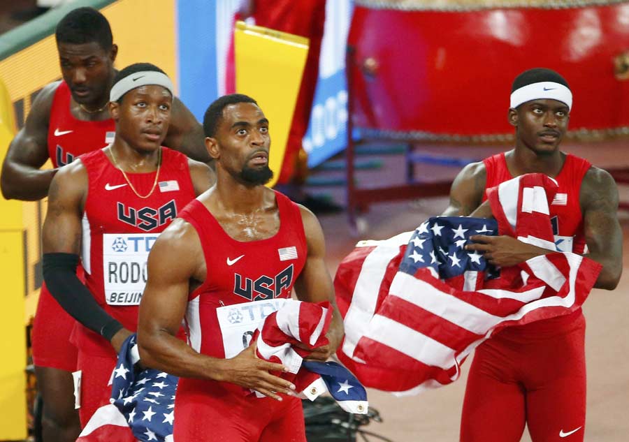 Championnats du monde : la Chine décroche l'argent aux 4x100m hommes