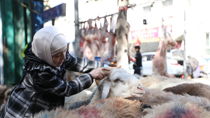 Les musulmans du Xinjiang célèbrent la Fête du Sacrifice