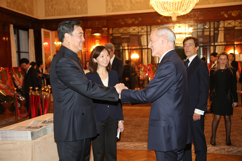 Réception de la Fête nationale à l&apos;Ambassade de Chine en France
