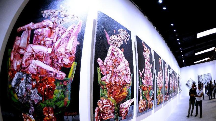 Beijing : ouverture du 9e festival artistique de Songzhuang
