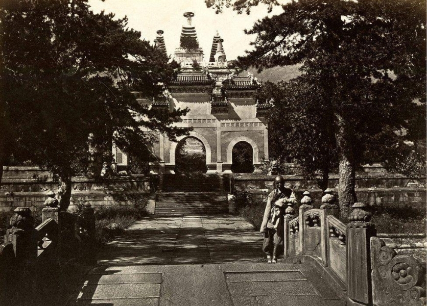 Exposition de photos anciennes de Beijing dans le Chinatown de Londres