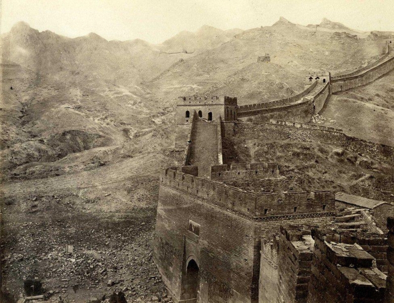 Exposition de photos anciennes de Beijing dans le Chinatown de Londres