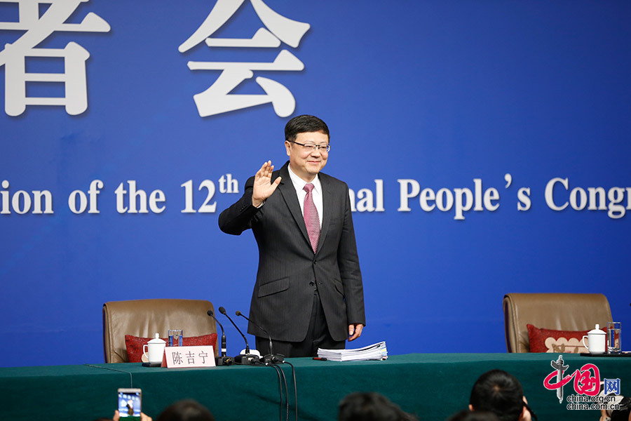 Chine : conférence de presse sur la protection de l&apos;environnement