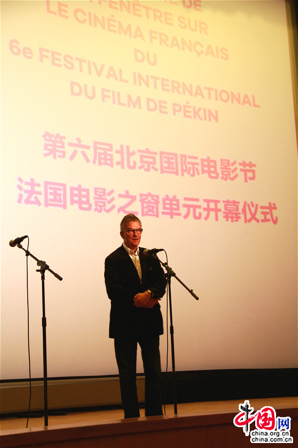 Benoît Jacquot, le réalisateur français du film Journal d'une femme de chambre (Crédit photo: Wang Wenye/China.org.cn)
