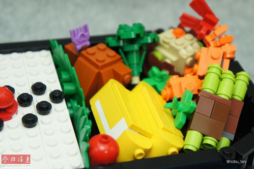 Les snacks en Lego de l&apos;artiste japonais Tary