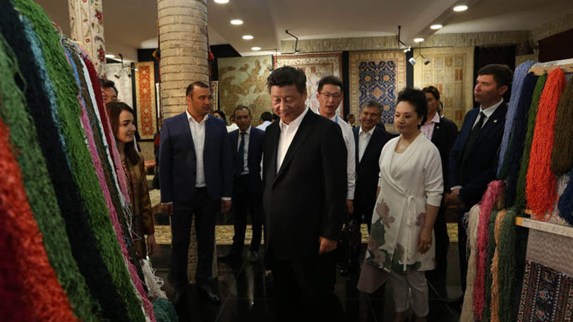 Le président chinois entame sa visite d'Etat en Ouzbékistan dans la ville historique de Boukhara