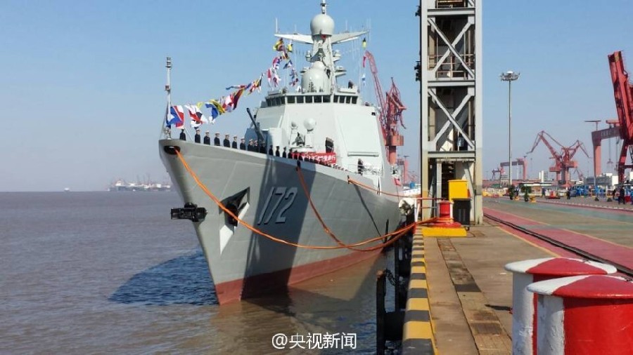 Livraison prochaine du dernier destroyer 052D chinois