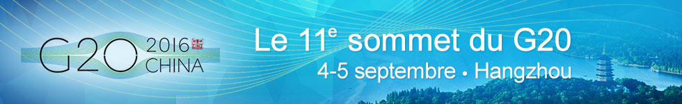 Le 11e sommet du G20 à Hangzhou