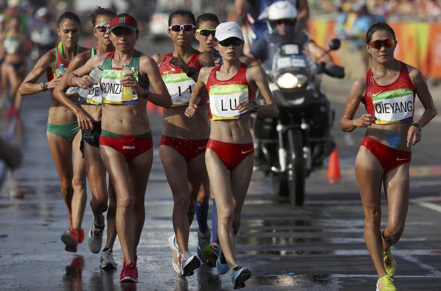 Liu Hong walks to dramatic surpass for long wait Olympic glory