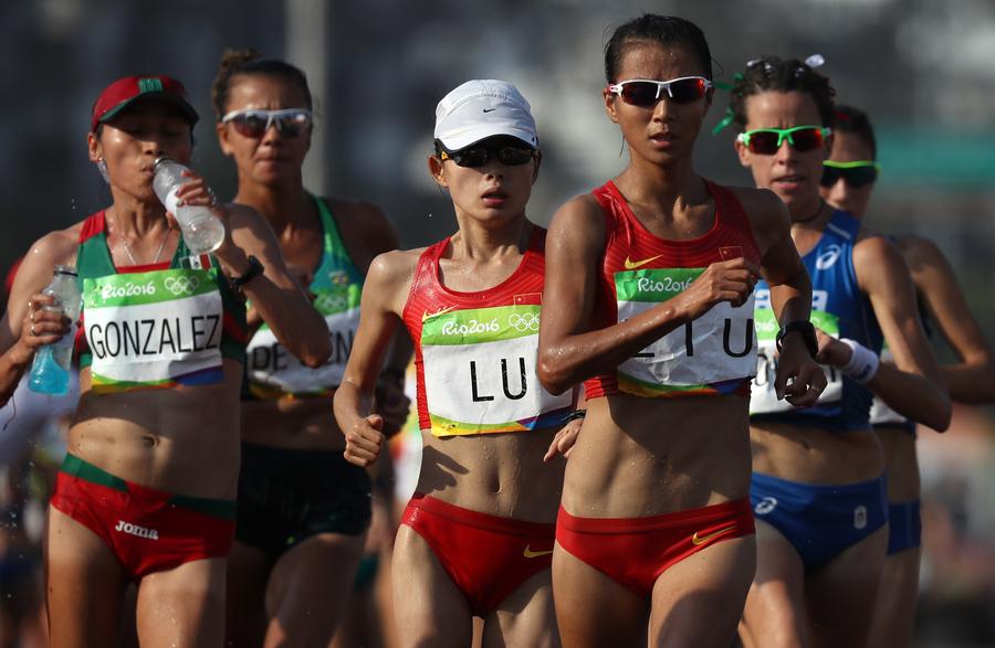 Liu Hong walks to dramatic surpass for long wait Olympic glory