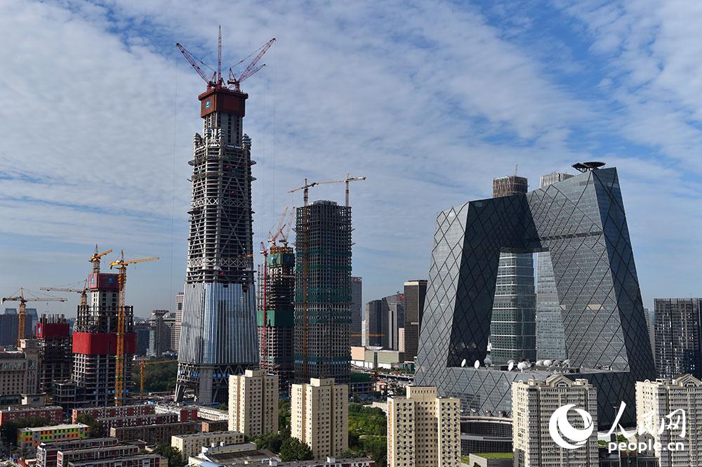 Le plus haut gratte-ciel de Beijing atteint 333 mètres de hauteur