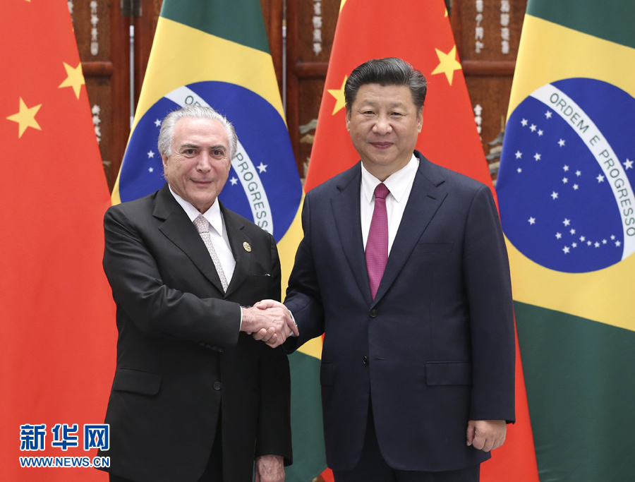 La Chine et le Brésil promouvront leur partenariat stratégique global